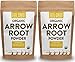 FGO Organic Arrowroot Powder, 32oz (2 Pound), USDA Organic, Non-GMO Natural Thickener, Gluten-Free, Dairy-Free, Flour or Corn Starch Substitute