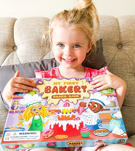 My First Bakery Matching Board Game New Fun And Colorful Matching Game 