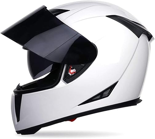 Amazon システムヘルメット 2xl 黒茶レンズ バイクヘルメット フルフェイスヘルメット フリップアップヘルメット 男女兼用 二重シールド ダブルシールド ヘルメット おしゃれな バイク バッテリカー向け おしゃれ 怪我防止 バイク用 システム 車 バイク