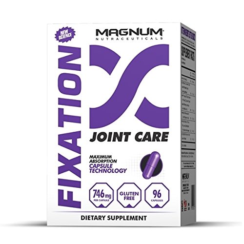 Magnum Nutraceuticals Fixation Joint Care - 96 Capsules - Maximum Absorption - Enhance Mobility - Gluten Free Magnum Nutraceuticals Fixation Joint Care - 96 Capsules - Maximum Absorption - Enhance Mobility - Gluten Free