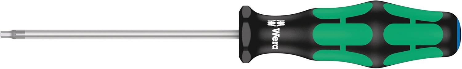 Wera 05023105001 354-2 x 75 mm Screwdriver for Hexagon Socket Screws - Silver