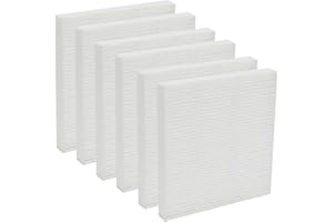 PUREBURG HD012 Replacement Filter Compatible with Hoomace & Hipilove,DINZAN, Youtuba HD012 Dehumidifier Humidifiers Air Purifier 3-in-1,6-Pack