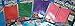 Assorted XXL Jumbo Super Stretchy Book Covers - 5 Pack