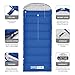 Honest Outfitters Sleeping Bag with Compression Sack, Envelope Portable and Lightweight for 3-4 Season Camping, Hiking, Traveling, Backpacking and Outdoor Activities Navy Blue (SINGLE)