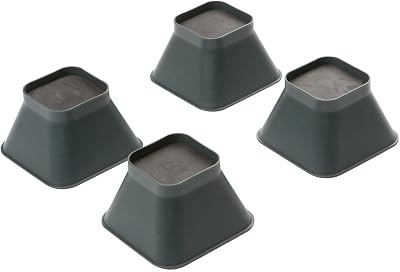 Drive Devilbiss 9cm Stackable Chair Raisers - Set of 4, Easy to Fit