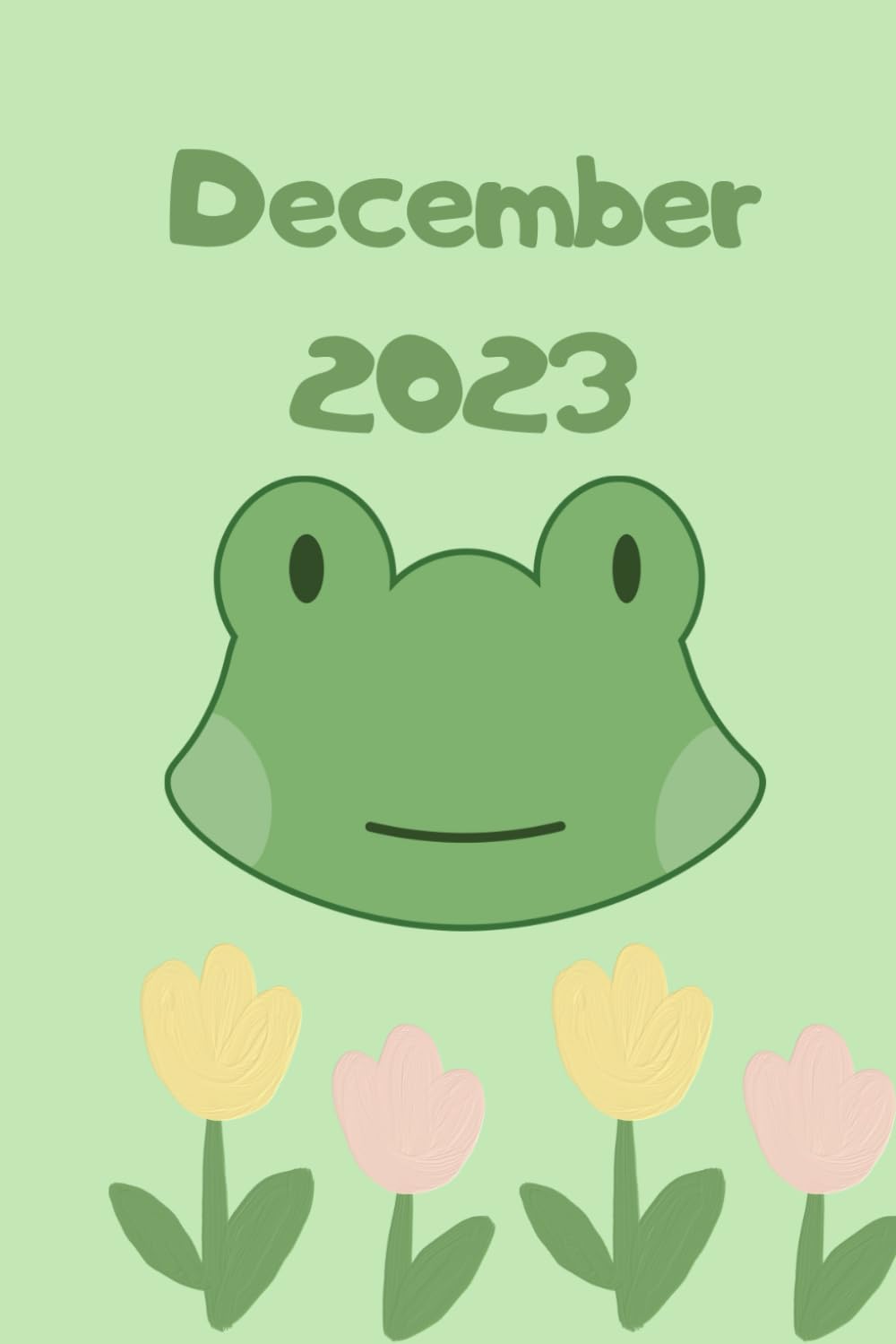 December 2023 Planner - Frog