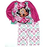 Minnie Mouse Girls Long Sleeve Poly Pajamas (Toddler)