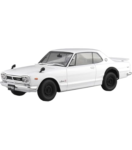 Amazon.com: Aoshima 1989 UZS131 Toyota Crown (Blister Style) 1:24