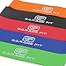 Garage Fit Resistance Loop Bands - Exercise Bands - Resistance Bands - 5 Exercise Band Set with Carry Bag Stretching, Yoga, Pilates