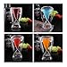 Homecube Creative Mermaid Handmade Glass Cup, Double High-temperature Glass of Red Wine, 2 Pack …