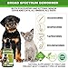 Pawesome Dewormer for Dogs and Cats - Made in USA Broad Spectrum Worm Treatment - Eliminates & Prevents Tapeworms, Roundworms, Hookworms, Whipworms - All Breeds and Size - Puppy & Kitten - 2oz