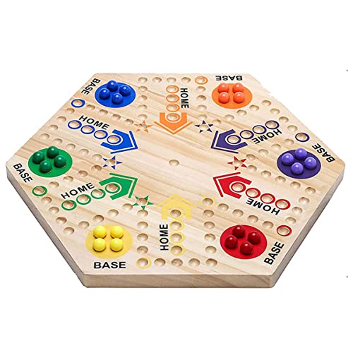 Dznils Marbles Board Game with 6 Dice and 30 Marble Balls Parent