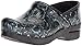Dansko Women's Professional Clog, Blue Damask, 10.5-11 M US
