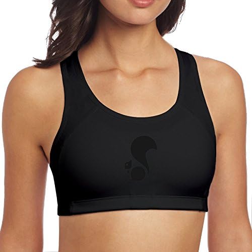 Gilr's &amp; Women's Squirrel Judi Athletic Bras Seamless Fitness Yoga Racerback Sports Bra Yoga Bra