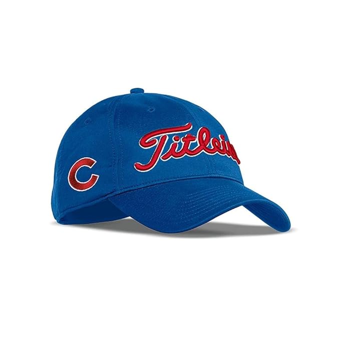 TITLEIST New 2017 MLB Golf Cap Snapback (Chicago Cubs, Tour Performance