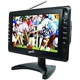 SuperSonic  Portable LCD Digital AC/DC TV 10-Inch