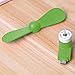 Eachbid USB Cooling Fan Portable Micro Mute Mini Cooler for Mobile Android Cell Phone Random Color #1