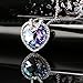 Pealrich Love Heart Fashion Pendant Necklace with SWAROVSKI Crystal,Mothers Day Gifts for Women (Multicolor)