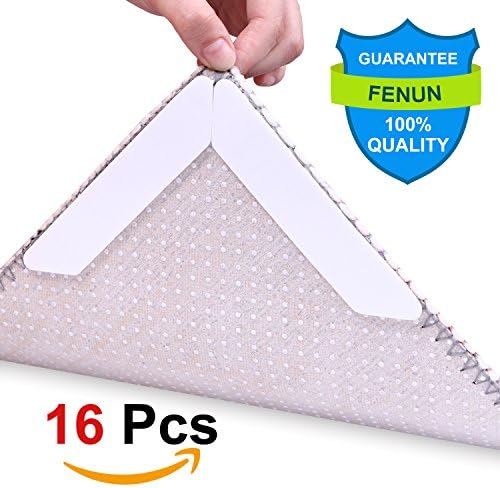 Rug Gripper Anti Curling Sliding, Strong Stickiness without Hurting Floor, Reusable and Easy to Remove for Various Floors and Carpets