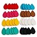 40 Pcs Teardrop Aromatherapy Essential Oil Loket Diffuser Necklace Refill Pads
