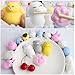Outee Mini Squishies Toy, 16 Pcs Squishies Mochi Squishies Random Stress Cat Squishies Squeeze Animals Mochi Squishies Cat Squishies Stress Toys Mini Squishies Cat Stress Relief Squishies Mini Animal