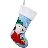 Kurt Adler 19" Peanuts&reg; Snoopy &amp; Woodstock Stocking