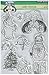 Penny Black PB30058 Clear Stamp Set, Jolly Friends