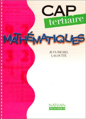 Mathématiques, CAP tertiaire