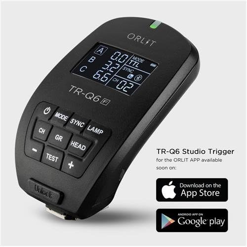 ORLIT TR-Q6 TTL 2.4Ghz Studio Flash Trigger for The Roverlight RT Series - Fuji