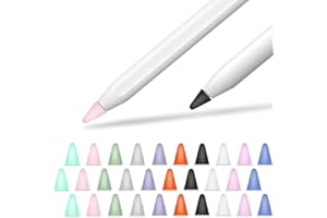 30 PCS Cover Compatible with Apple Pencil Tip Silicone Nib Cap Accessories for Apple Pencil 1st and 2nd Generation(1/2 Gen,10