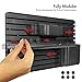 VIOTEK Storage Board - Modular, Scratch Resistant, Wall or Fabric Mounted - for Homes, Wall Shelves, Kitchens & More - Holds up to 6.6 Pounds - ABS Plastic - Mail and Keyholder - Storage Shelves