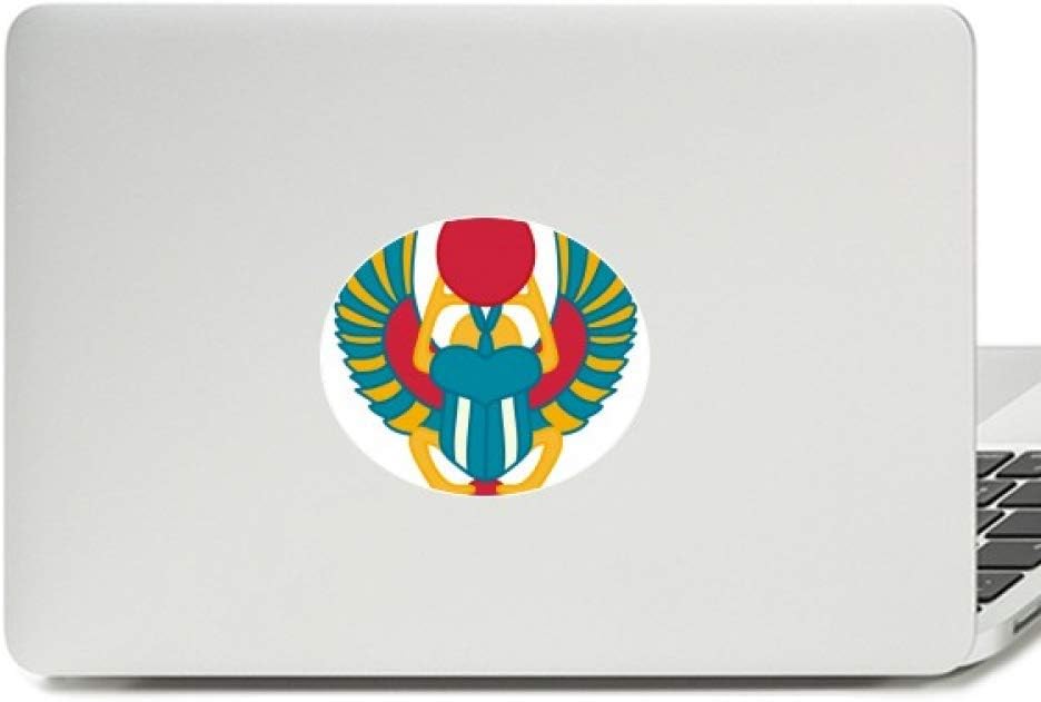 Ancient Egypt Abstract Scarab Pattern Vinyl Emblem Graphic Laptop Sticker Notebook Decal