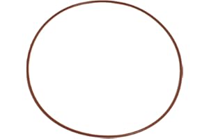 uxcell 150mm x 145mm x 2.5mm Red Silicone O Ring Oil Seal Gaskets