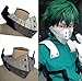 Boku no Hero Academia Izuku Midoriya Cosplay Mask Helmet Silver