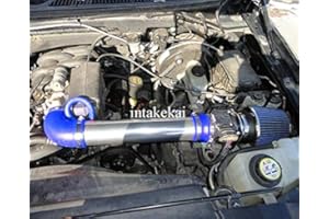 INTAKE KAI PERFORMANCE AIR INTAKE KIT COMPATIBLE FOR 1997-2003 FORD F-150 4.2L V6 ENGINE (BLUE)
