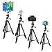 Tablet Stand, GordVE 47-inch Digital Camera Tripod with 4 Adapter for Smartphone,Gopro, Tablet, DSLR Camera and Carrying Bag