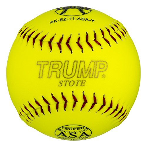 1 Dozen ASA Trump Stote 11" Softballs 44cor/.375 Compression (AKEZ