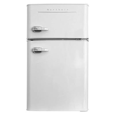 Northair 3.2 Cubic Feet 2-Door Mini Refrigerator