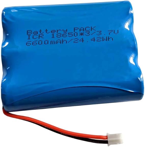 3.7v Lithium Ion Battery 6600mAh Large Capacity Amazon.co.uk Camera