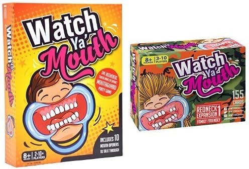 Watch Ya' Mouth Party Card Game, Redneck Bundle