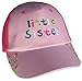 N'Ice Caps Girls 'Little Sister' 'Big Sister' Embroidered Cap