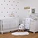 NoJo NoJo - XOXO - Crib Sheet, Black, White, Gold