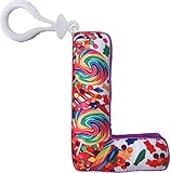 iscream Vanilla Scented Letter L Initial Squishem Backpack Charm