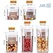 Brajttt 12-Piece Airtight Food Storage Container Set, Big Sizes Included, Keeps Food Fresh & Dry - Durable Plastic - BPA-Free