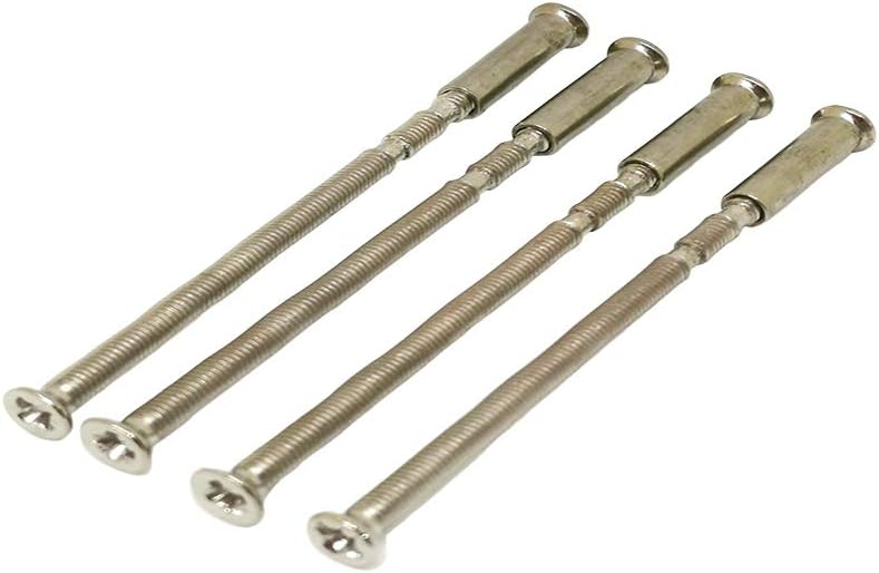 M3 Door Handle Fixing Screws Use For Door Handle Roses Knobs and Escutcheons 4Pieces, Nickel - Image 3