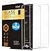 Ailun Screen Protector Compatible iPhone 5S iPhone Se iPhone 5 iPhone 5C 2 Pack 2.5D Edge Tempered Glass Compatible iPhone 5 5S 5C Se Anti-Scratch Case Friendly Siania Retail Package