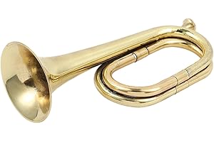 MotiveTech Trumpet, Cavalry Trumpet, Musical Instrument, Brass Instrument for Beginners