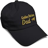 Soft Baseball Hat Embroidered Hat Golden Retriever Dog Dad Men & Ladies Baseball Cap Cotton