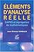 Elements d'analyse reelle (French Edition) by 