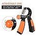 TOMSHOO Hand Grip Strengthener Hand Strength Trainer Exerciser Gripper Adjustable Resistance 22-88 Lbs Update With Counter